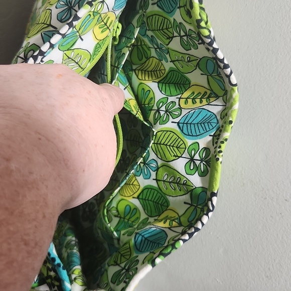 Vera Bradley Womens Crossbody Purse Saddle Up bag Lime's Up retired print - Picture 13 of 16